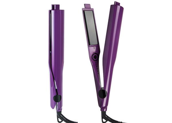 Quality LED Display Titanium Hair Straightener And Curler 248F-450F for sale
