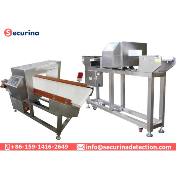 High Sensitivity Industrial Metal Detector Conveyor 300 - 450mm Detection Standard Width