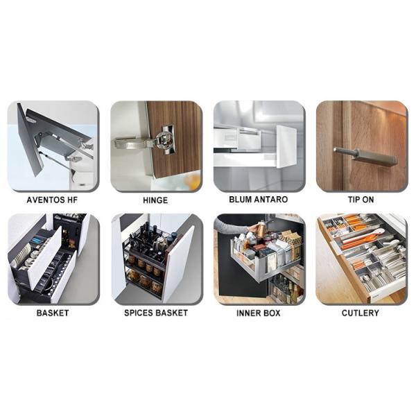 Hot Sale Singapore Modern Kitchen Full Set Melamine Pantry Cupboard Modular Kitchen Cabinet