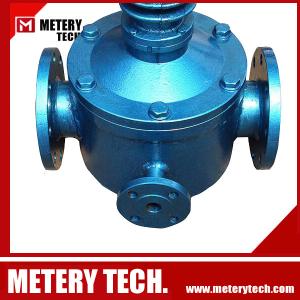 Positive displacement flow meter