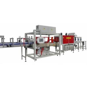 China Professional 19KW Bottle Film Wrapping Machine , Automated Shrink Wrap Machine on sale