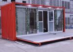 20Hc Modified Shipping Container Split Cabin Expandable Container Homes