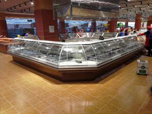 Custom Deli Chiller Display Cabinet With Carel Digital Temperature Controller