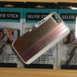 China 2016 new arrival bluetooth phone case with selfie stick for iphone 6/6s wholesale
