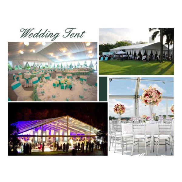 Aluminum 50mm 1000 sqm Outdoor Entertainment Tents