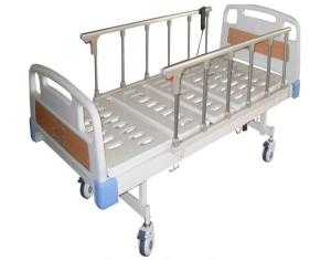 China Two Function Folded Hospital Physical Sick Rotating Nursing Beds Long Lifetime wholesale