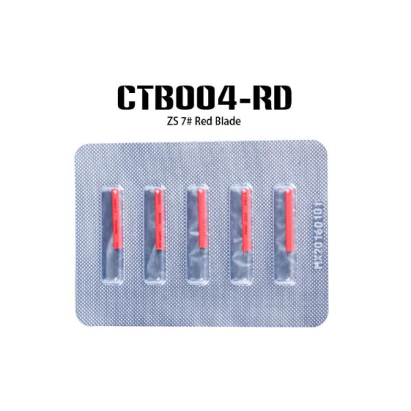 Sterile Black Professional Tattoo Microblading Needles 7 Pin Stainless Steel