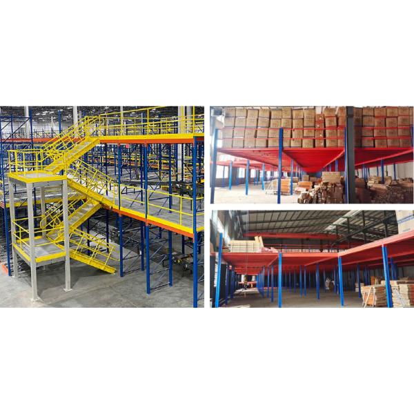 Steel Structure Garret Mezzanine Floor Platform 