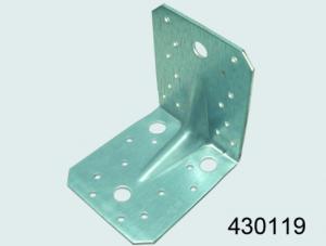 China ODM customized mild steel stamping bending bracket with zinc plated wholesale