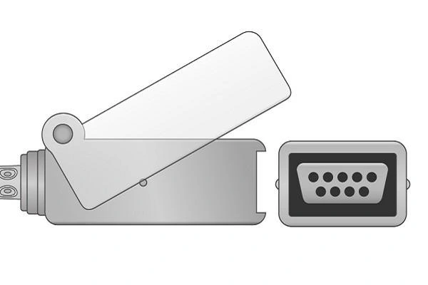 Siemens/Drager 3375834 SpO2 Extension Cable