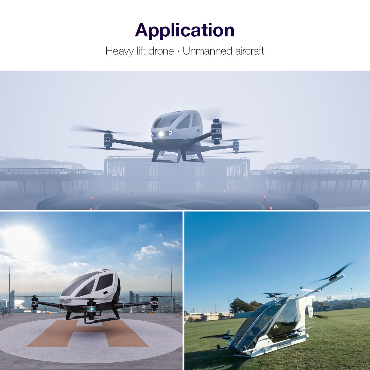 Powerful Brushless DC Motors With 155kg Thrsut Drone Motor For UAV Unmanned Propulsion