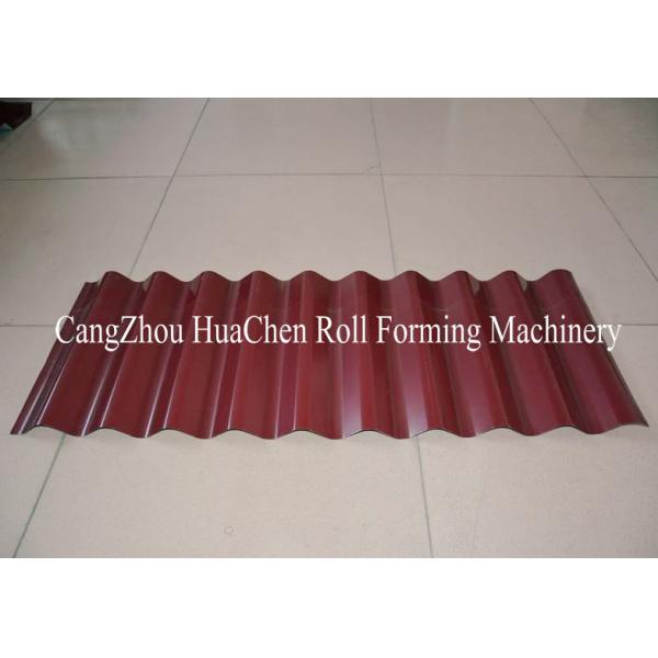 7.5KW 0.3 - 0.8mm Double Layer Roll Forming Machine 380V 50Hz 3 Phases