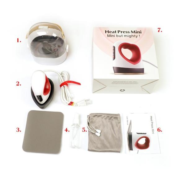 Mini Portable Hot Stamping Machine Sublimation Custom Printing T Shirt Cap Shoes Logo Stamp Printing Machine