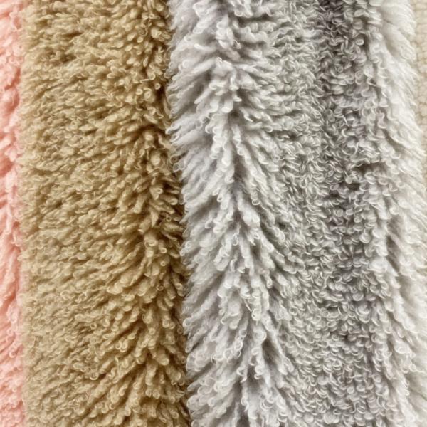 Anti Static Weft Knitted Faux Fur Fabric Knitted Lady Garments With 100% Polyester