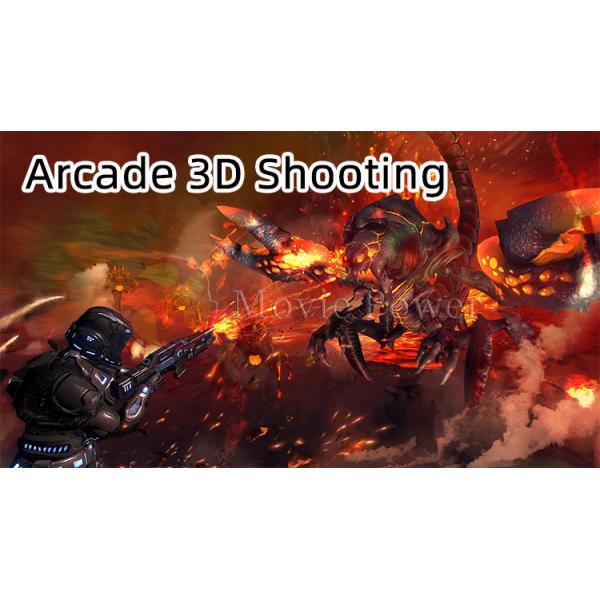 Amusement Coin Operated 3D Screen Arcade Gun Shooting Game Machine