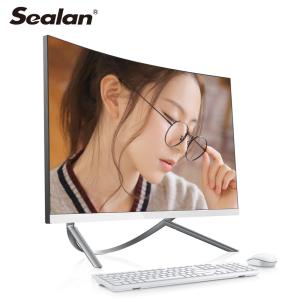 Core I7 I5 I3 OEM AIO Desktop Computer Curve Screen 27inch