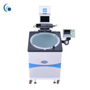 600mm Screen Horizontal Optical Comparator Floor Type For Large Workpiece Contour Measuring