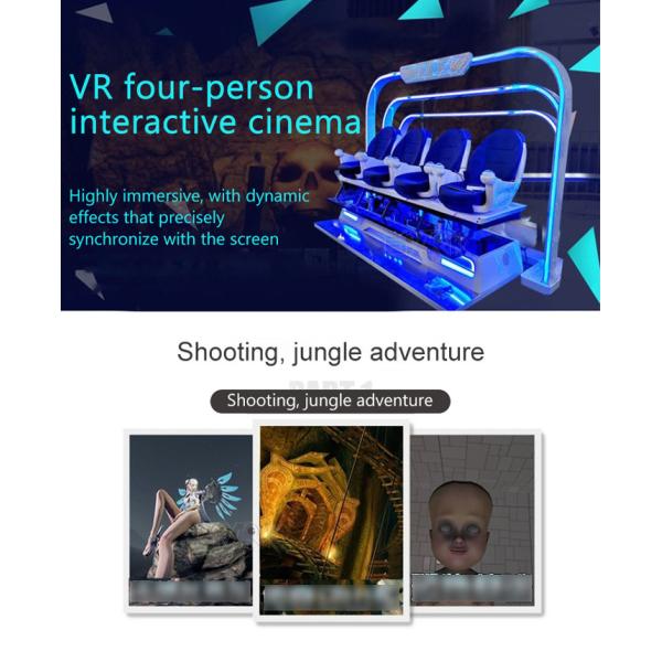 2500W 9d Virtual Reality Game Machine Vr Cinema With 3C Glasses