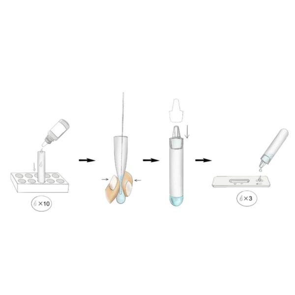Home Use 15mins Result POCT Covid Swab Antigen Test Kit Rapid Diagnostic Test