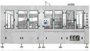 500ml Automatic Bottle Filling Machine , CSD Bottle Filling Equipment