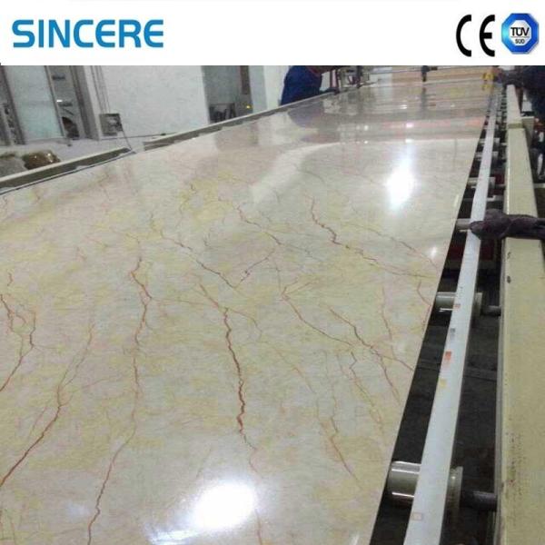 PVC Foamed Board Plastic Sheet Extruder Manufacturing Line Automatic