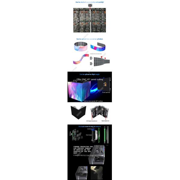 High Quality P3.91 P4.81 Rental Stage Led Screen Waterproof Outdoor Led Video Wall Full Color Stage Background Led Stage Screen