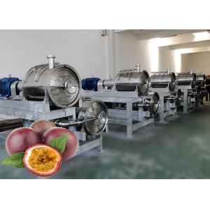 440V Passion Fruit Processing Machine / Fruit And Vegetable Processing Equipment