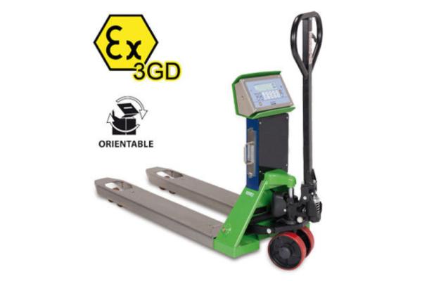 Quality 680 Mm Fork Width 2000Kg Forklift Weight Scale For Dangerous Areas for sale