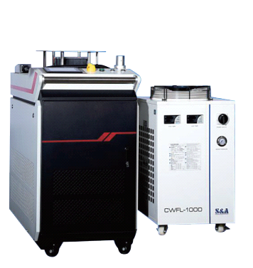 Fiber Continuous Laser Welding Machine With Handheld / Fixed Laser Welding Torch , Laser Wavelength 1074nm