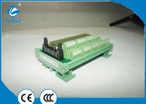 China 16 Channel DC 24V PLC Relay Module With Connectors Interface Board JR-B16PC-F on sale