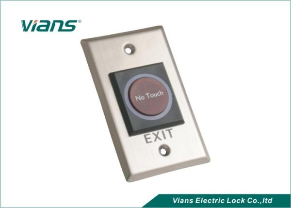 Quality Security Infrared Sensor Door Exit Button , Door Exit Switch For Entry Systems for sale