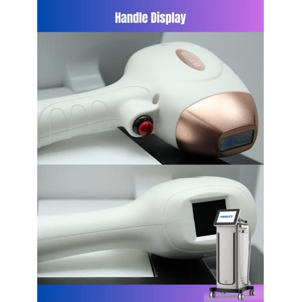 755 808 940 1064nm Diode Laser Hair Removal Device 4 Wavelength with 12*24mm/12*28mm Spot Size