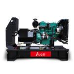 50HZ 60HZ Soundproof Canopy DG Set , 350kVA Diesel Generator