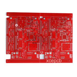 Buy cheap 6 Layer Multilayer PCB Red Solder Mask White Silk Screen For Ultrasonic Wave from wholesalers