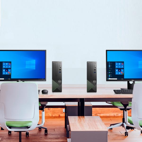 Fast Speed Dell Vostro v3710 i5-12400 16G 256G SSD 1TB WiFi Win11 21.5inch Monitor PC