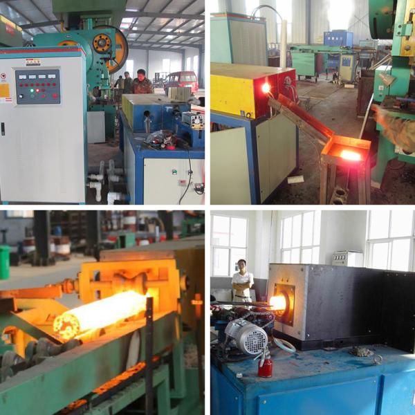 Bolt And Nut Induction Heating Machine , 200kw High Frequency Induction Furnace