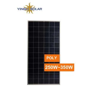 72 Cells 5bb Poly 340w White Backsheet Yingli Solar Panel