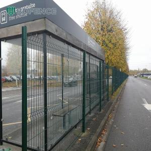 Hospital Perimeter V Mesh Security Fencing Quiet Zone