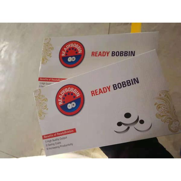 Pre Wound Embroidery Sewing Machine Thread 150D / 48F Polyester Material