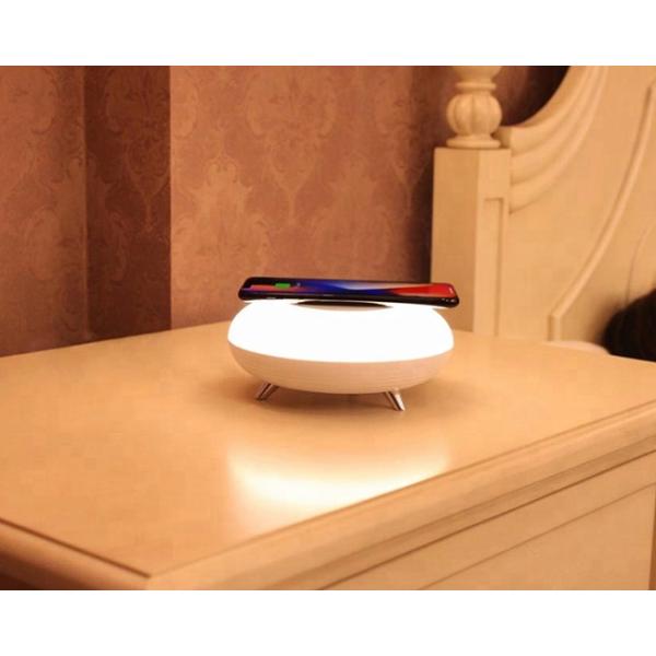 White Color Gooseneck Reading Lamp , Decorative Desk Lamp With USB Charging Port