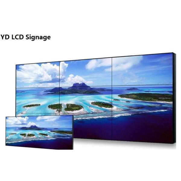 3x4 Big LCD Advertising Display Wall Mount 55 Inch Indoor LCD Digital Signage