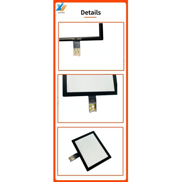 Customizable 10.4 Inch Multi Touch Screen G+G Structure 16:9 View Area Ratio with COF Connection Type
