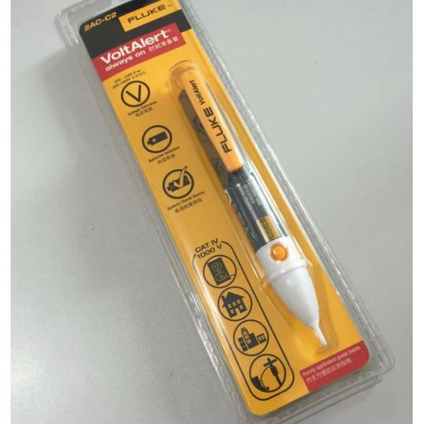 FLUKE 2AC-C2 200V-1000V Non-contact Tester Test Petrochemical Electrical Industry Household Electric Testing Pen