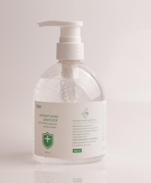 Quality Quick Dry Waterless Hand Sanitizer With Pump 250ML Prevent Bacteria for sale
