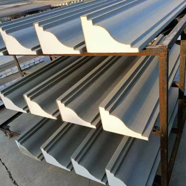 Eps Lines Villa Exterior Cornice Profiles Decoration Window Cover Free Sample