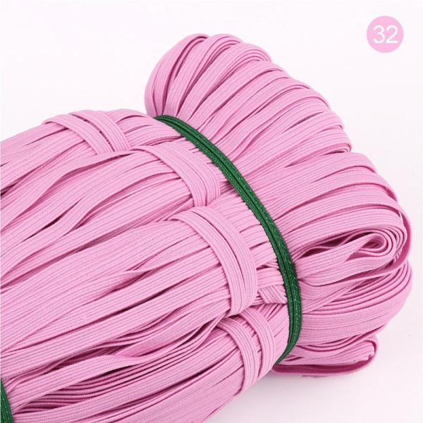 Colorful Round Elastic Cord Polyester Elastic Band For Garment Accessories