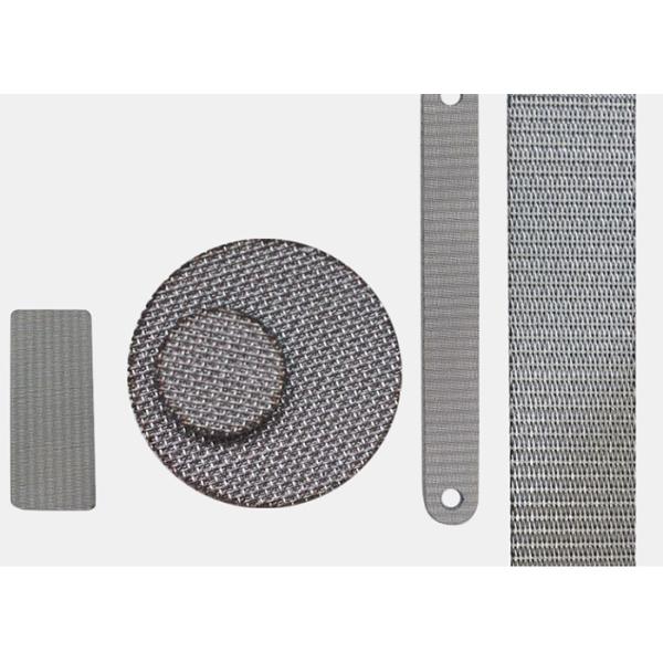High Temperature Round Disc 2mm Thickness Stainless Steel Wire Mesh Filter Disc
