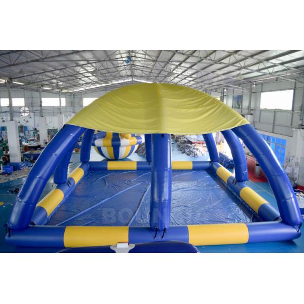 10mL * 10mW * 5mH Large Inflatable Swimming Pool With Tent Cover