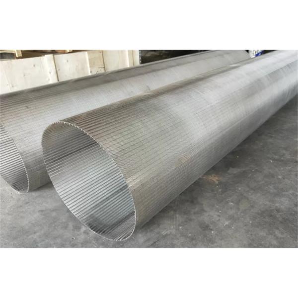 Wire Wrapped Johnson Well Screens SS304 375mm Diameter 2.95m Length