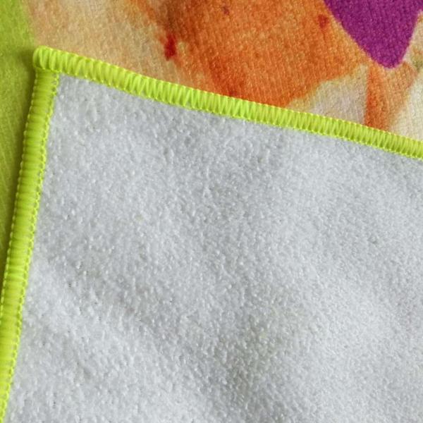 Lovely cartoon printed 70*140 cm quick drying light weight printed microfiber beach towel